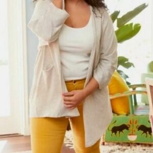 Donni Sandwash Rib Sweater Coast One Size